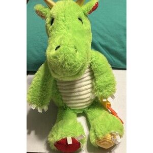 Make Believe Ideas Sensory Snuggables Plush Stuffed Animal Dragon Taggy Adorable